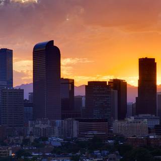 Denver skyline wallpaper
