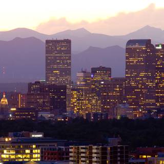 Denver skyline wallpaper