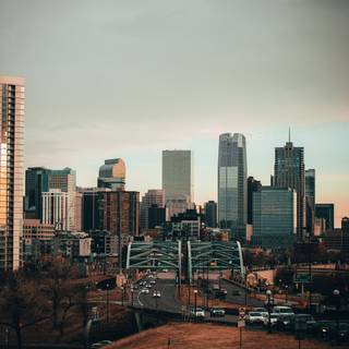 Denver skyline wallpaper
