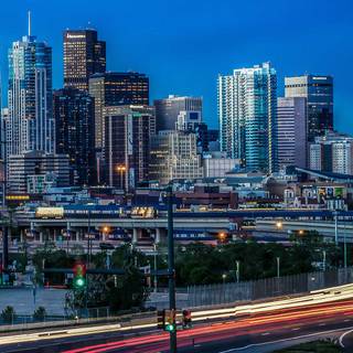 Denver skyline wallpaper
