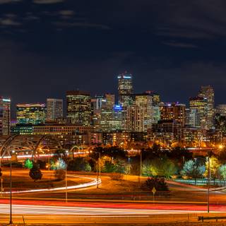 Denver skyline wallpaper