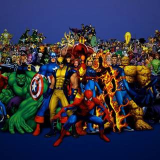 Marvel superheroes desktop wallpaper
