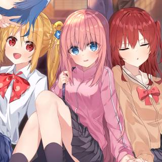 Ikuyo Kita phone wallpaper