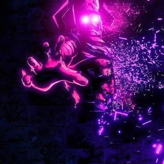 Marvel characters collection phone wallpaper