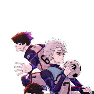 Blue Lock phone wallpaper