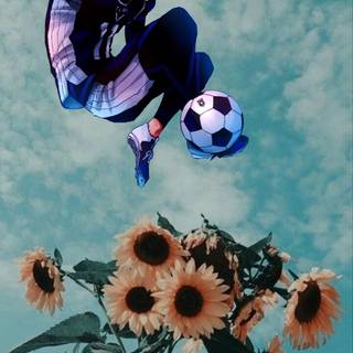 Blue Lock phone wallpaper