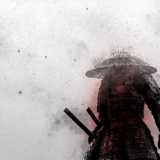 Anime samurai PC wallpaper