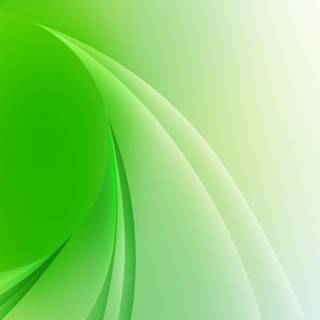 Green banner wallpaper
