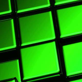 Green banner wallpaper