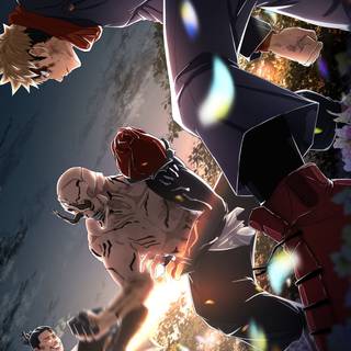 Itadori and Todo wallpaper