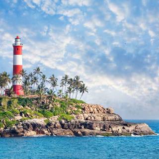 Kerala beach wallpaper