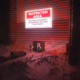 Restricted area wallpaper