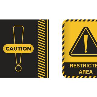 Restricted area wallpaper