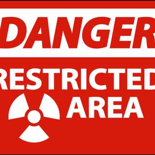 Restricted area wallpaper