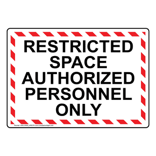 Restricted area wallpaper