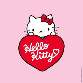Valentines Day Hello Kittty wallpaper
