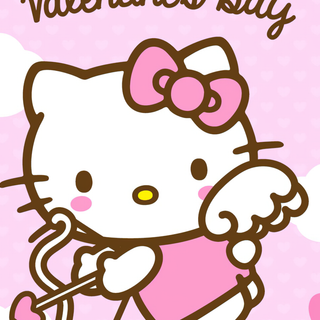 Valentines Day Hello Kittty wallpaper