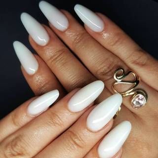 White nails wallpaper