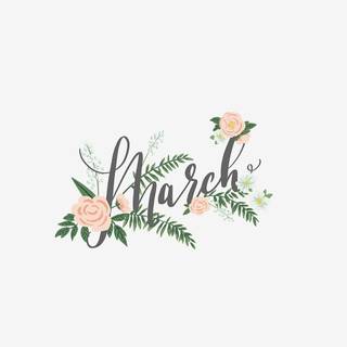 Hello March wallpaper