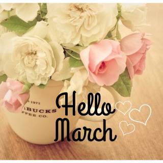 Hello March wallpaper