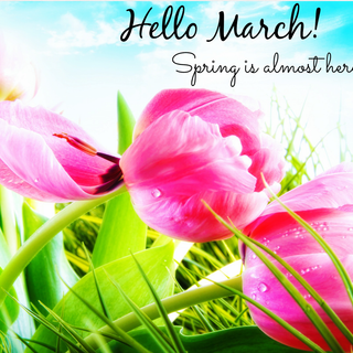 Hello March wallpaper