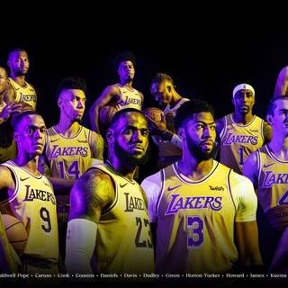 Lakers players wallpaper