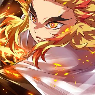 Rengoku mobile wallpaper