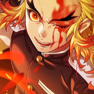 Rengoku mobile wallpaper