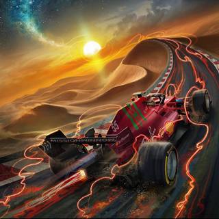 F1 art wallpaper