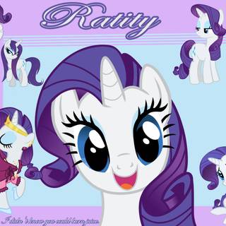 My Little Pony Rarity wallpaper
