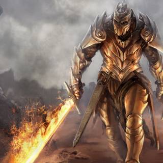 Epic Warrior wallpaper