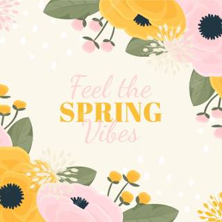 Spring floral laptop wallpaper