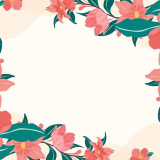 Spring floral laptop wallpaper