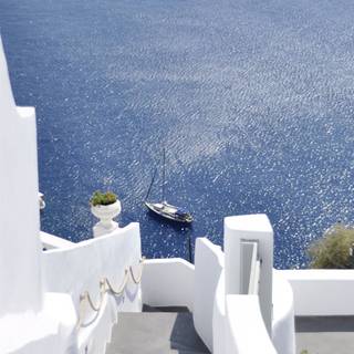 iPhone 4K Greece wallpaper