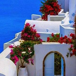 iPhone 4K Greece wallpaper