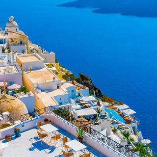 iPhone 4K Greece wallpaper