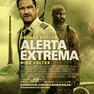 Plane 2023 movie wallpaper