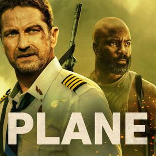 Plane 2023 movie wallpaper