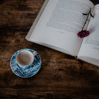 Spring book aesthetic wallpaper