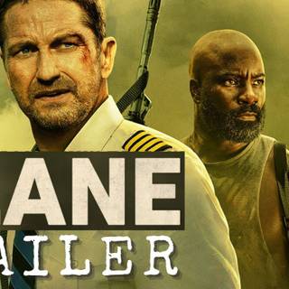 Plane 2023 movie wallpaper