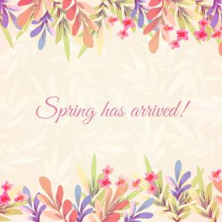 Spring floral desktop wallpaper