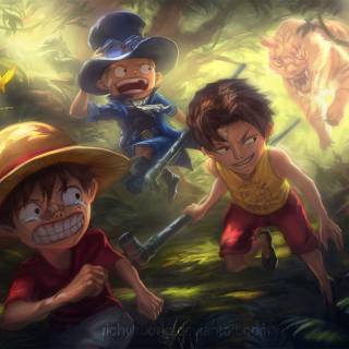 Ace One Piece desktop wallpaper