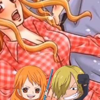 Sanji x Nami wallpaper