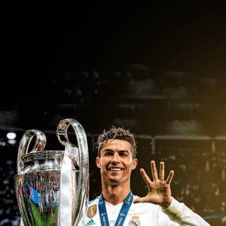 Cristiano Ronaldo Champions League wallpaper