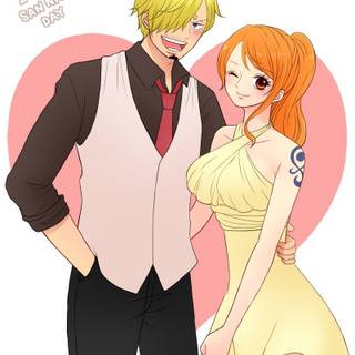Sanji Nami wallpaper