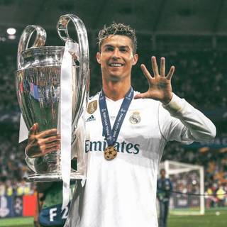 Cristiano Ronaldo Champions League wallpaper