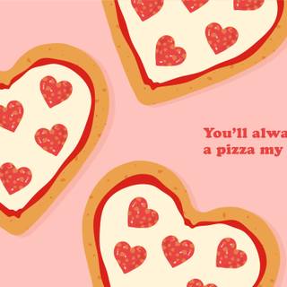 Pink Valentines Day laptop wallpaper