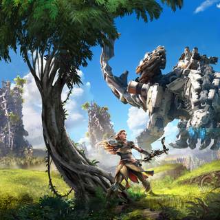 Horizon 4k wallpaper