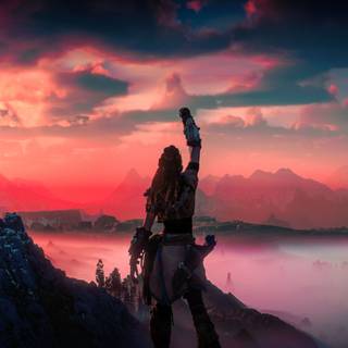 Horizon 4k wallpaper