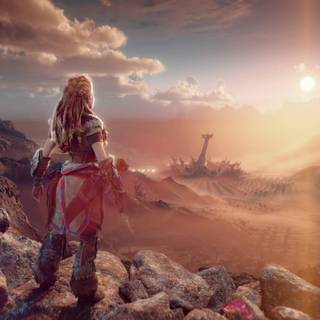 Horizon 4k wallpaper